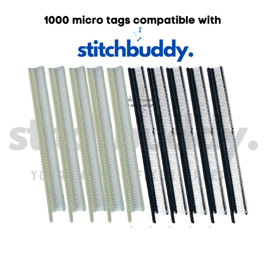1000 Refill stitchbuddy. Micro Tags
